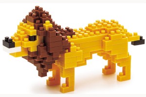 KAWADA NANOBLOCK 積木 獅子 (NBC-